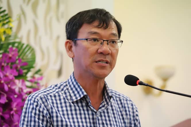 Ông Quách Cường, Phó Bí thư Đảng ủy Saigon Co.op