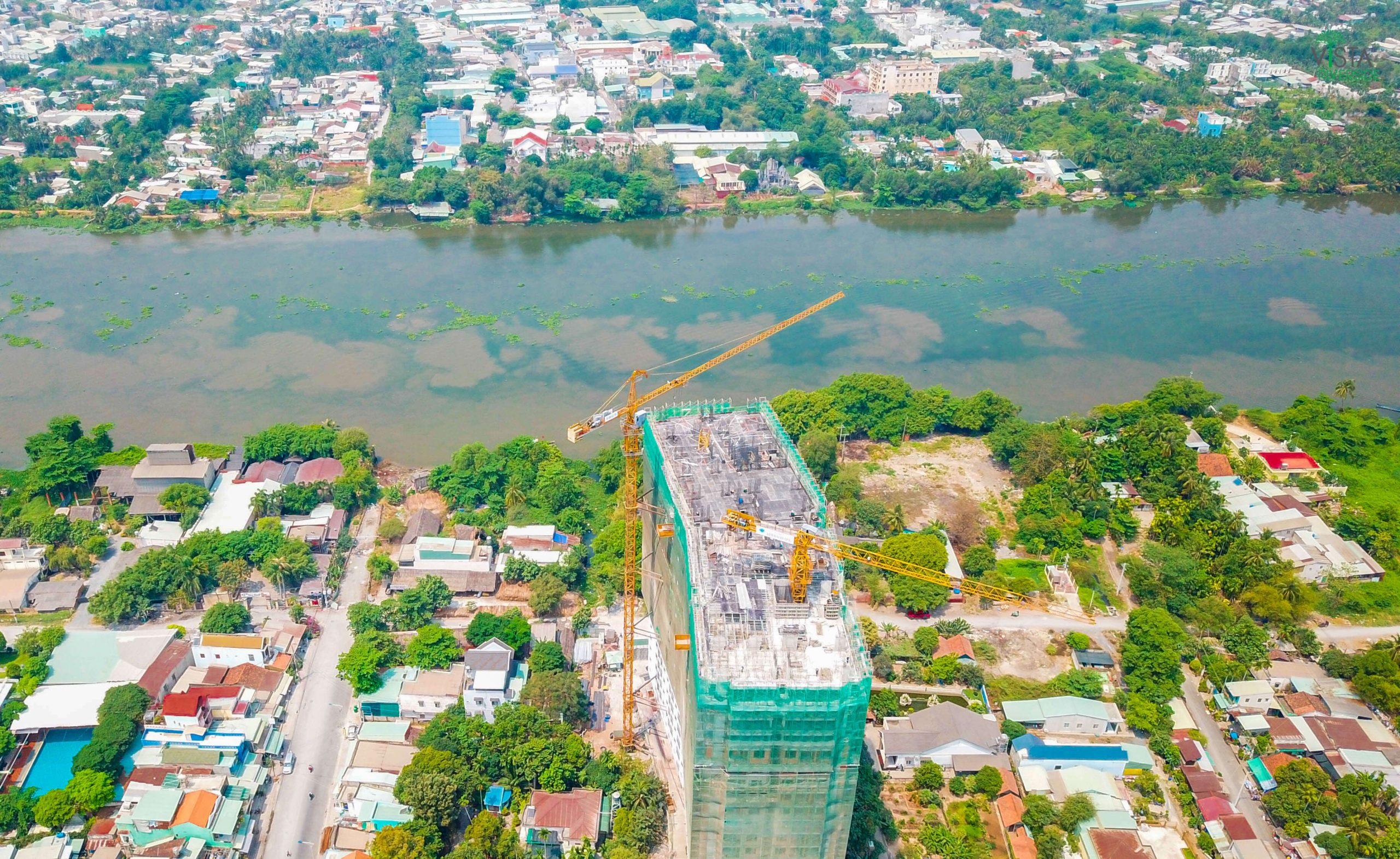 Tầm nhìn trực diện sông Sài Gòn thoáng mát, trong lành