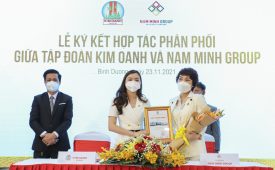 Nam Minh Group ký kết hợp tác chiến lược cùng Kim Oanh Group